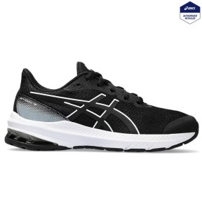 Asics GT-1000 12 GS Kid's Shoes, Black/White