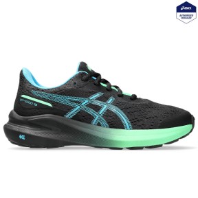 Asics GT-1000 13 GS Kid's Shoes, Black/Digital Aqua