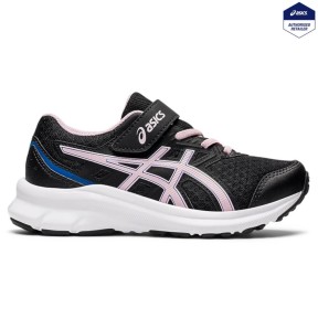 Asics Jolt 3 PS Kids Pre-School Shoes, Black/Barely Rose