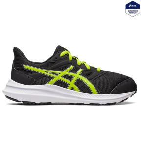 Asics Jolt 4 GS Kids Shoes, Black/Lime Zest