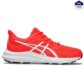 Asics Jolt 4 GS Kids Shoes, Sunrise Red/White