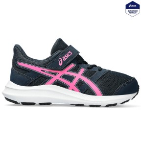 Asics Jolt 4 PS Kids Pre-School Shoes, French Blue/Hot Pink