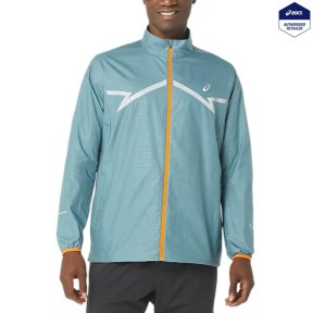 Asics Lite-Show Men's Jacket, Foggy Teal