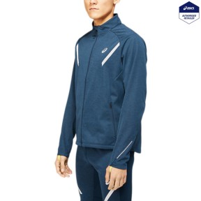 Asics Lite-Show Men's Winter Jacket, French Blue