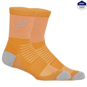 Asics Lite-Show Run Crew Socks, Bright Orange