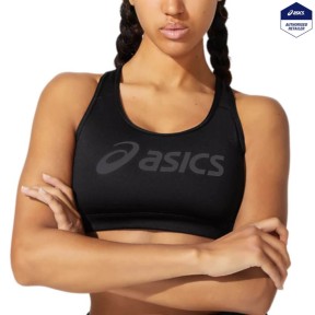 Asics Logo Bra, Black