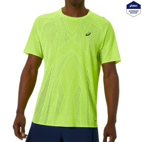 Asics Metarun SS Men's Top, Safety Yellow