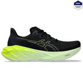 Asics Novablast 4 Men's Shoes, Black/Blue Expanse