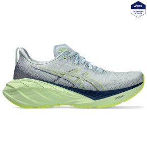 Asics Novablast 4 Women's Shoes, Cool Grey/Blue Expanse