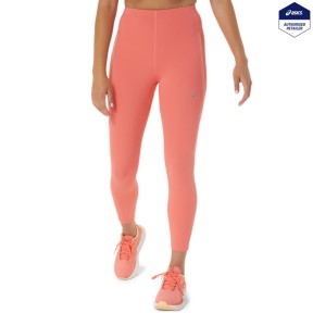 Asics Race High Waits Women's Tights, Papaya