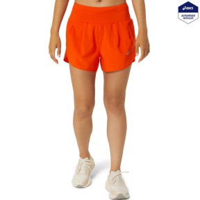 Asics Road 3.5 In Women's Shorts, Koi