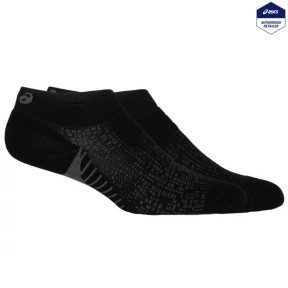 Asics Road+ Run Ankle Socks, Black