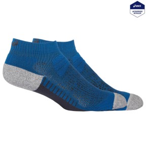 Asics Road+ Run Quarter Socks, Azure