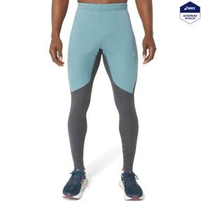 Asics Winter Run Men's Tights, Graphite Grey/Foggy Teal