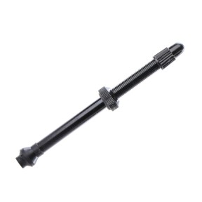 Barbieri Black Alloy Tubeless Presta Valve 80mm