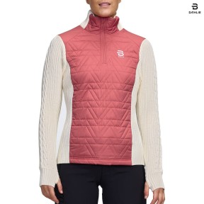 Bjorn Daehlie Half Zip Comfy Women's, Dusty Red