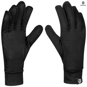 Bjorn Daehlie Liner Merino Wool Gloves, Black