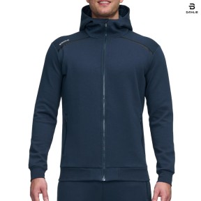 Bjorn Daehlie Oslo Full Zip Men's Hoodie, Navy Blue