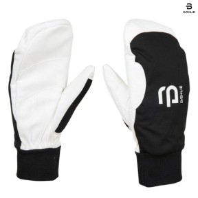 Bjorn Daehlie Race Warm Mittens, Black/White