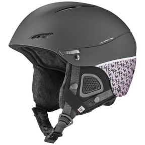 Bolle Juliet Women's Ski Helmet, Black Lilac Matte