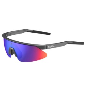 Bolle Micro Edge Sunglasses, Titanium Matte, Volt+ Ultraviolet Polarized