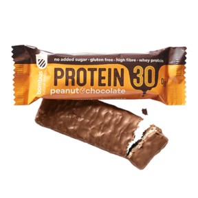 Bombus Protein 30% Peanut & Chocolate Protein Bar, 50g