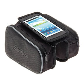 BRN Bernardi Frame Double Bag Smartphone Holder, Black