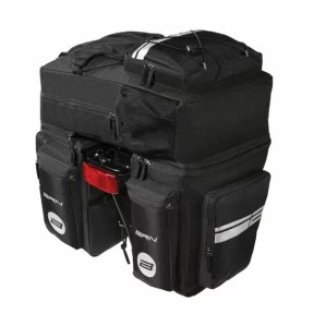 BRN Bernardi Rear Bags and Backpack Travel, 50L, Black