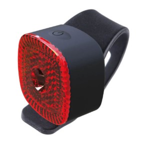 BRN Bernardi Square Rear Light Silicone 6 Lumens