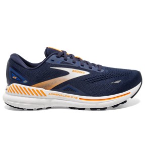 Brooks Adrenaline GTS 23 Men's, Peacoat/Ultramarina/Orange