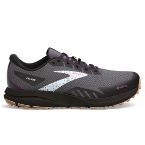 Brooks Divide 4 GTX Women's, Black/Blackened Pearl/Purple