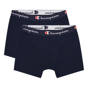 Champion 2pk Men's Boxers, Navy/Dark Blue