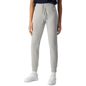 Champion C Logo Hip Print Cotton Women's Joggers, Grey