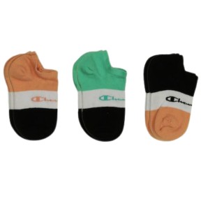 Champion Crew C Kids Logo Socks, 3pack, Multi