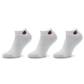 Champion Quarter Kids Socks, 3Pk, White