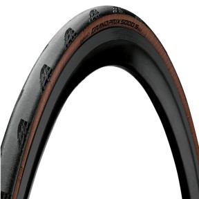 Continental Grand Prix 5000 S TR, 25-622, Foldable, Black/Transparent