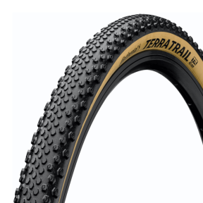 Continental Terra Trail Folding Gravel Tire, ShieldWall, 700 x 35C, black/cream