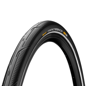 Continental Contact Urban Wire Bead Tire, PureGrip, 28 x 2.0, black/reflective