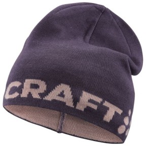 Craft Adv Nordic Training Merino Logo Hat, Plum