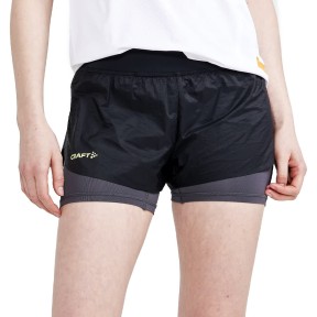 Craft CTM Distance 2in1 Women's Shorts, Black