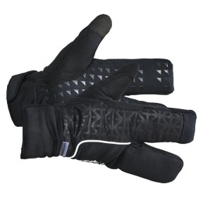 Craft Siberian 2.0 Split Finger Bike Gloves, Black