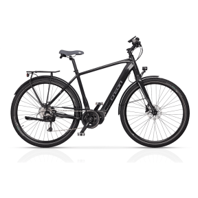 Creon Nova RD Gent 28'' Electric Bike, sparkling black/glossy, 52cm