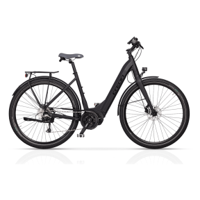 Creon Nova RD Wave 28'' Electric Bike, black matte, 50cm