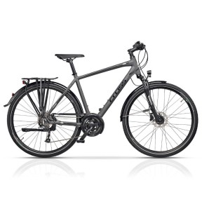 Cross Travel Trekking 28" Men's Bike, Grey