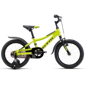 CTM Foxy 16" Kids Bike, Yellow