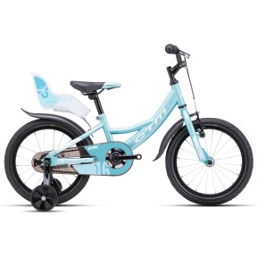 CTM Jenny 16'' Kids Bike, Turquoise/White