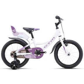 CTM Jenny 16'' Kids Bike, White/Purple