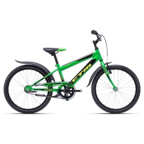 CTM Scooby 1.0 Kids 20'', Green/Black