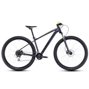 Cube Aim Pro 29'' Mountain Bike, Grey/Flash Yellow, 2023