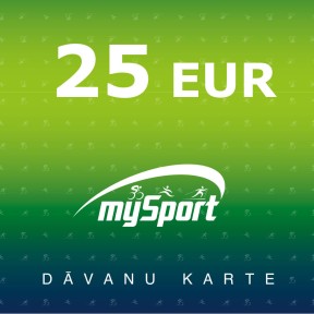 MySport dāvanu karte 25 EUR